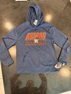 Houston Astros MLB Houston Astros pullover hoodie  sz S retail $40
